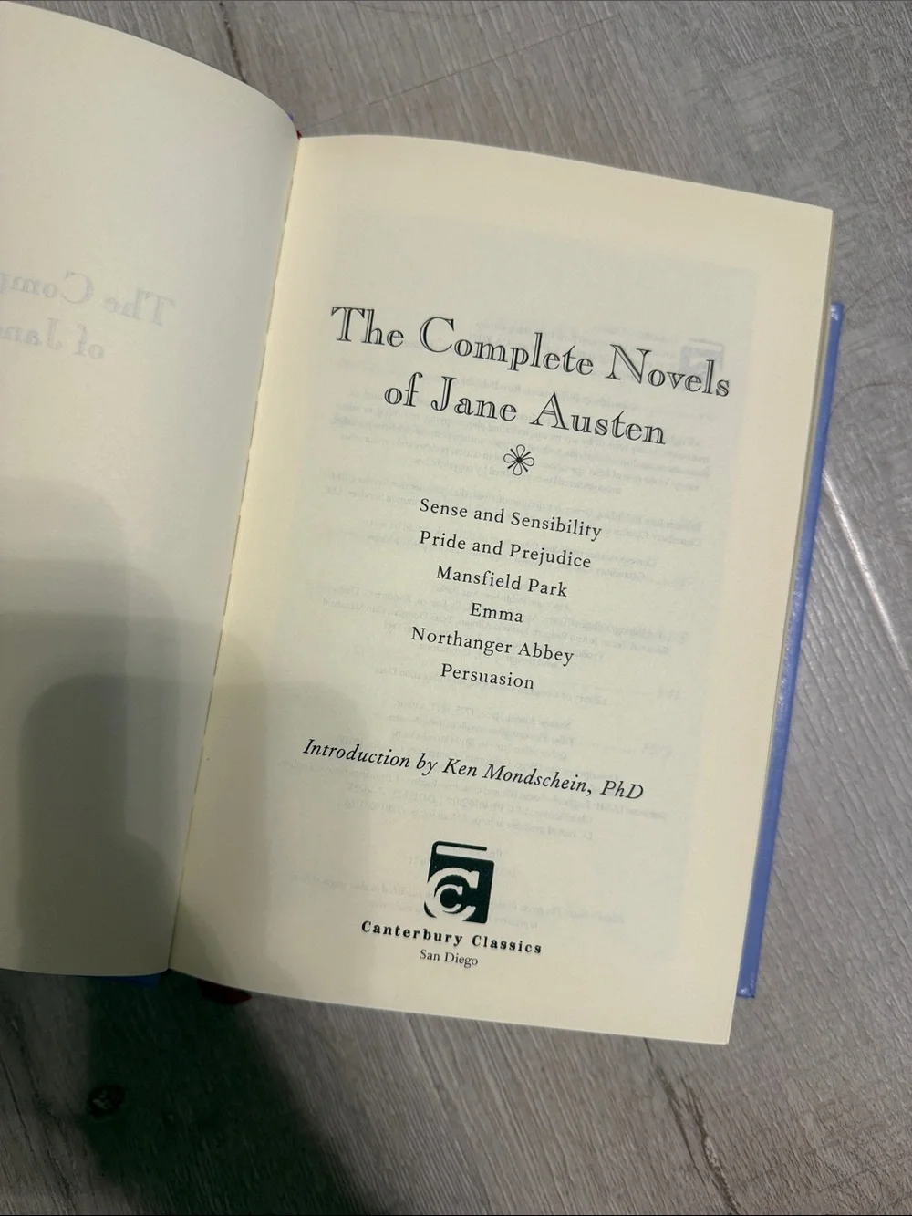 The Complete Novels of Jane Austen - Lavender Decorative Hardcover